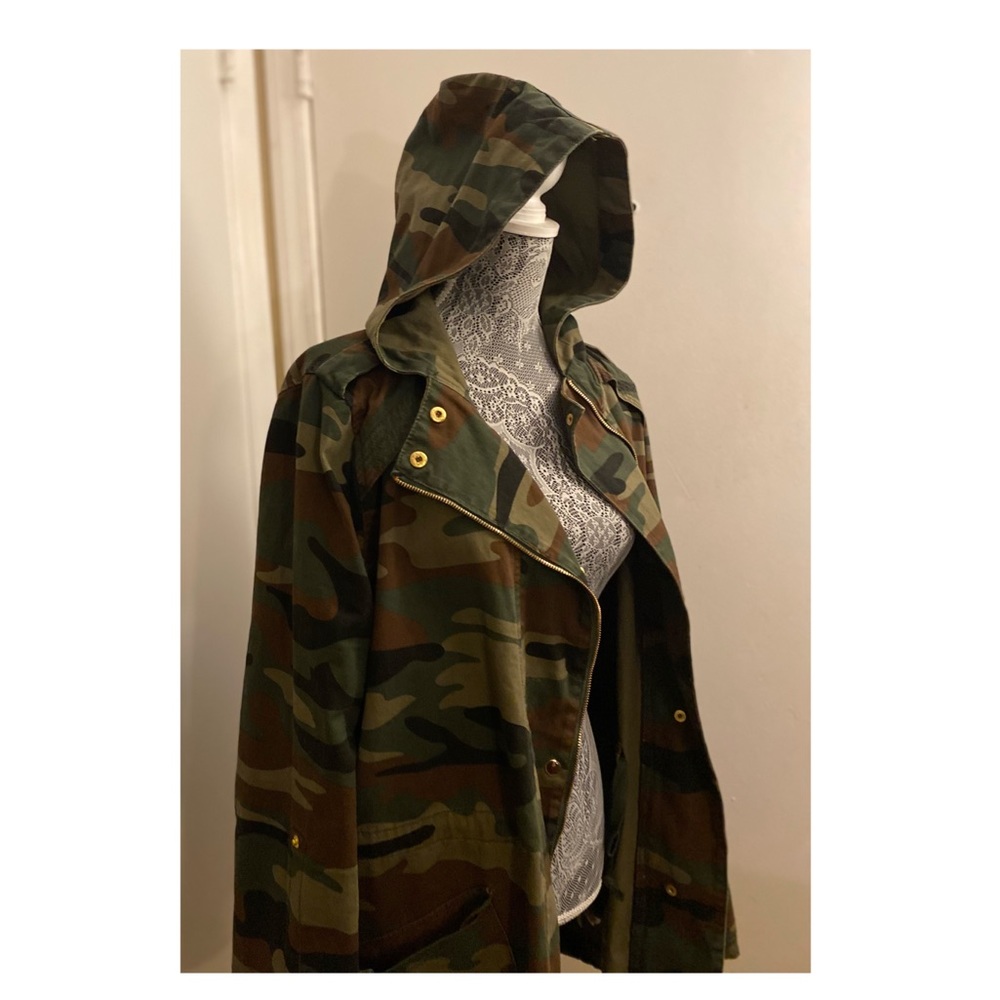 Camo Jacket Forever 21 Plus